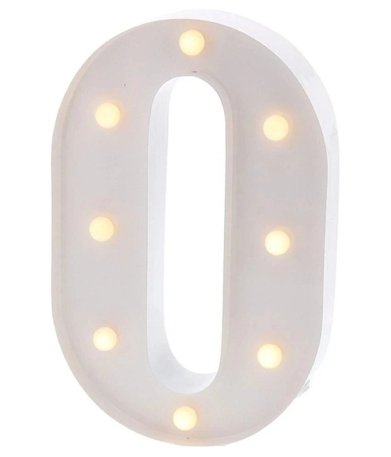 MIRADH LED Marquee Letter Light,(Letter-O) LED Strips - Yellow