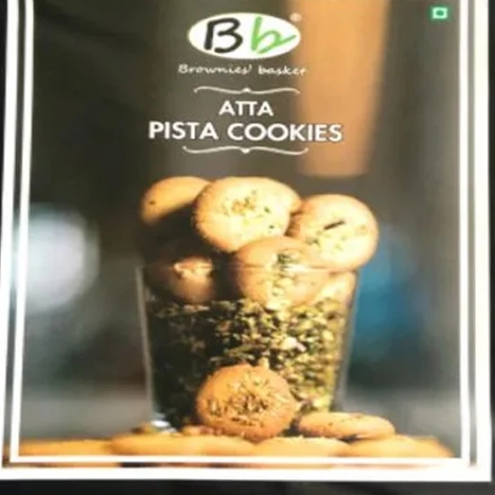 Brownie Basket Cookies Pista, 200 Gm