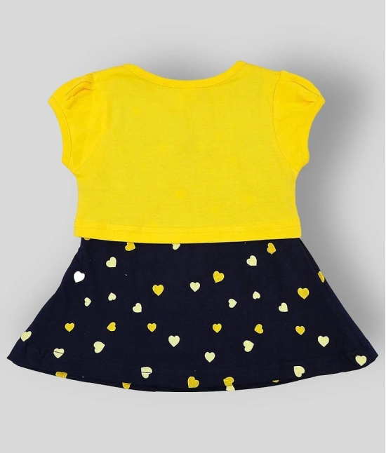 NammaBaby - Yellow Cotton Blend Baby Girls Dress ( Pack of 1 ) - None