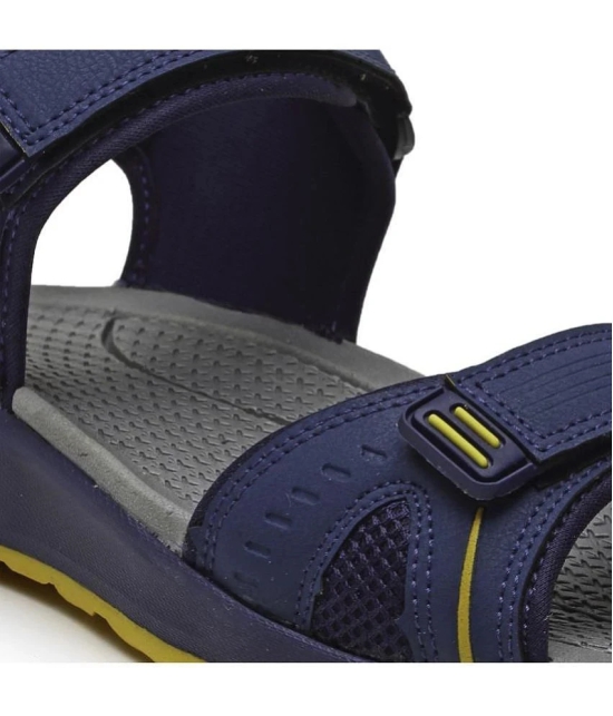 ASIAN - Navy Mens Floater Sandals - None