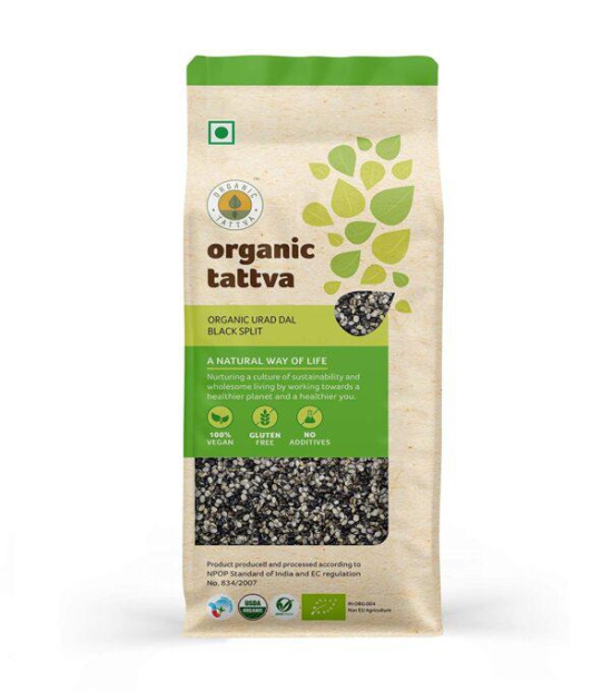 Organic Tattva Urad Dal Black Split 500G