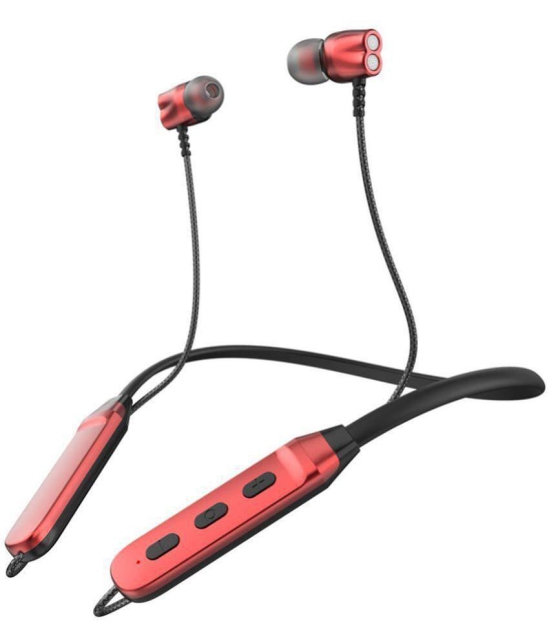 Tecsox - Wireless Bluetooth Headset - Red