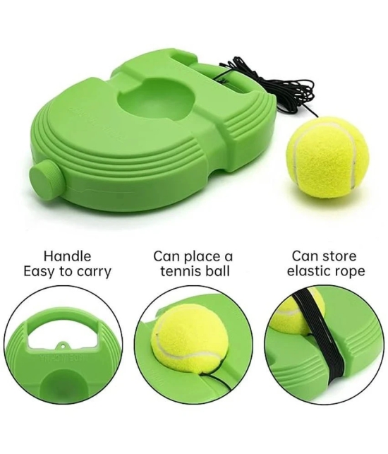 HORSE FIT Tennis Trainer Rebound Ball with  String Balls, Solo Tennis Training Equipment for Self-Practice, Portable Tennis Practice Training Tools for Adults, Kids, Beginners Sport Exercise