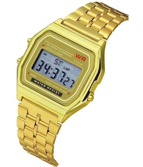 acnos Gold Stainless Steel Analog Mens Watch