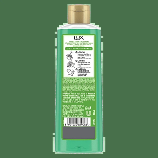 Lux Skin Detox F. Scent Aloe V Body Wash, 245Ml