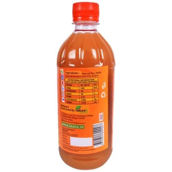 Leonz Unfliter Apple Vinegar 500Ml, 1 Pc