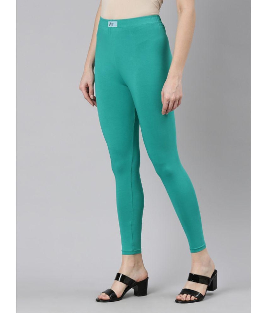 Jcss - Mint Green Lycra Women's Leggings ( Pack of 1 ) - None