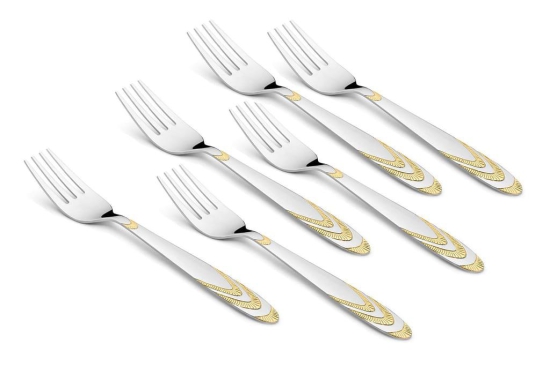 Montavo by FnS Magna Real Gold Plated Stainless Steel Cutlery