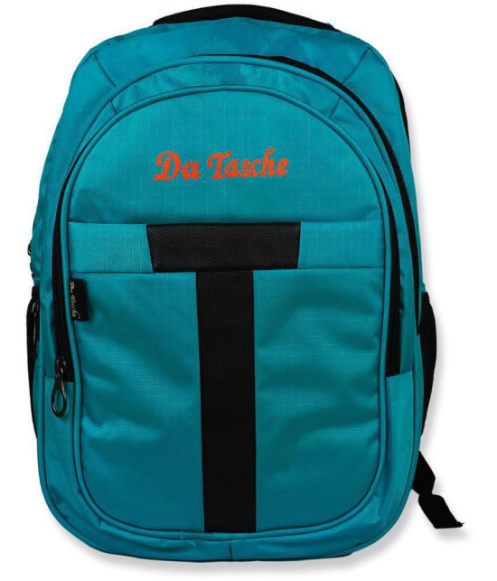 Da Tasche 35 Ltrs Green Polyester College Bag - Green