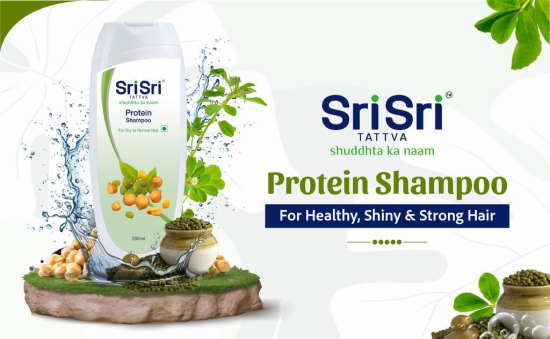 Protein Shampoo - For Dry to Normal Hair, 200ml x Pack of 2 (400 ml)