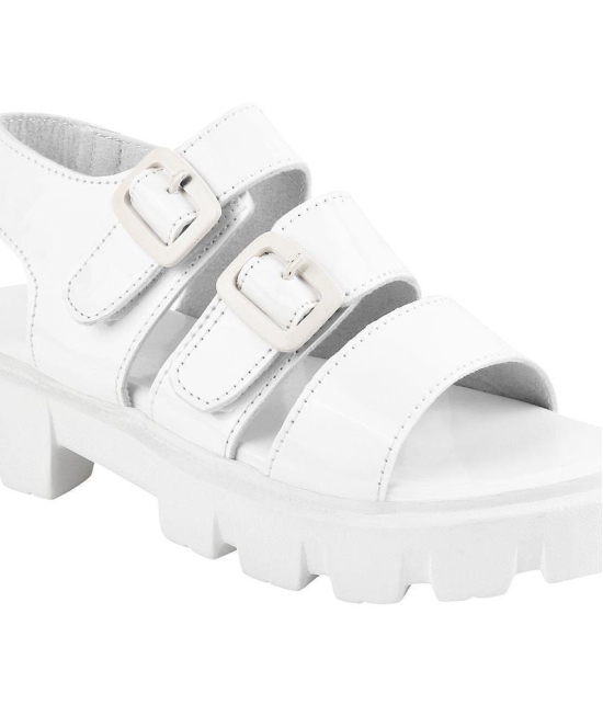 Shoetopia - White Women''s Sandal Heels - None