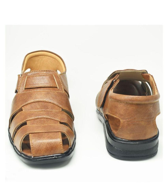 IndiForce - Brown  Men's Sandals - 6