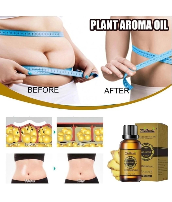 Phillauri Fat Loss Oil Weight Loss Oil Shaping & Firming Oil 60 mL Pack of 2