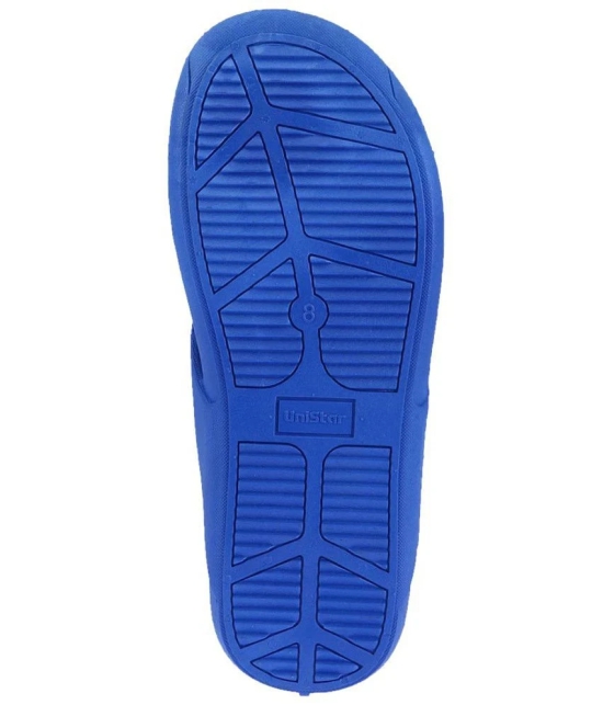 UniStar Sturdy Blue Slippers - 10