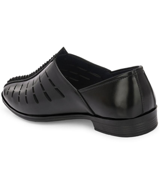 Leeport - Black Mens Jutti - None