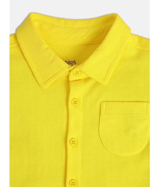 MINI KLUB Yellow Baby Boy Shirt ( Pack of 1 ) - None