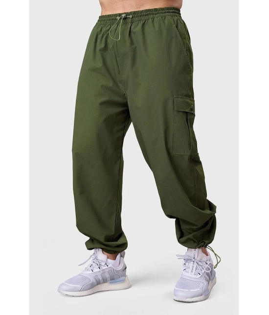 Fuaark Olive Polyester Mens Sports Trackpants ( Pack of 1 ) - None