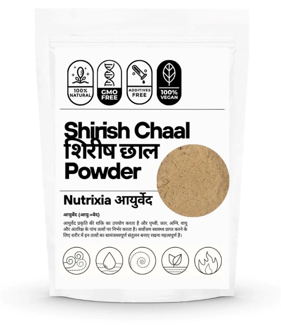 Nutrixia Shirish Chaal Powder, Shirisha Bark, Albizia lebbeck, Chhal Dried, 100 gm