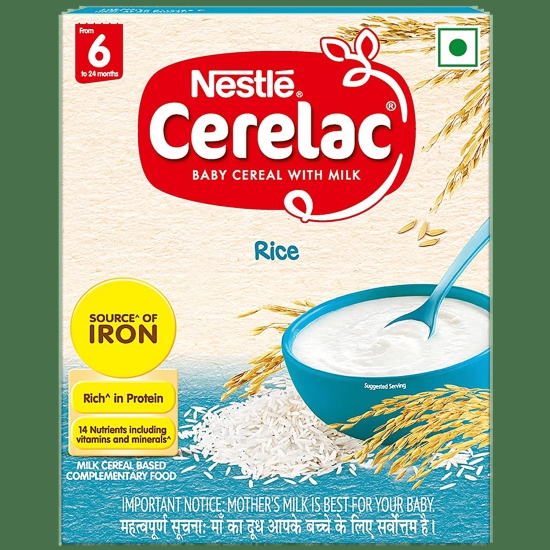 Nestle Cerelac Rice & Vegetables Baby Cereal, 300 Gms