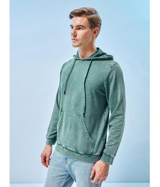 Bewakoof - Green Terry Blend Regular Fit Mens Sweatshirt ( Pack of 1 ) - None