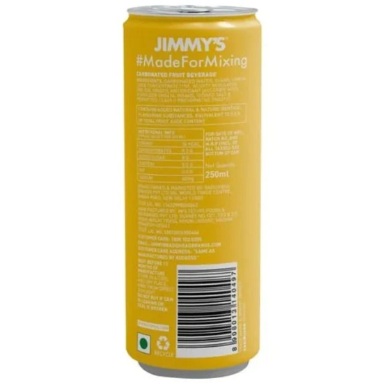 Jimmys Cocktails Sparkling Beverage, 250 ml