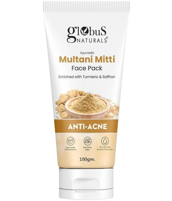 Globus Naturals Multani MItti Face Pack, 100gm