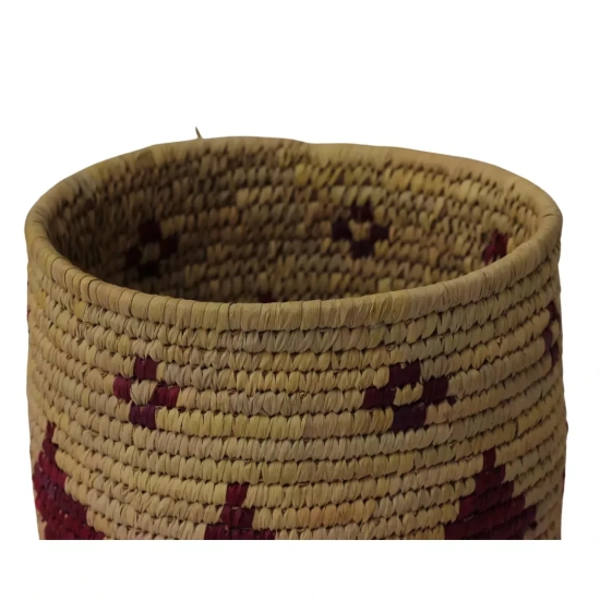 Tisser Handwoven Laundry Basket(Small) Sabai grass