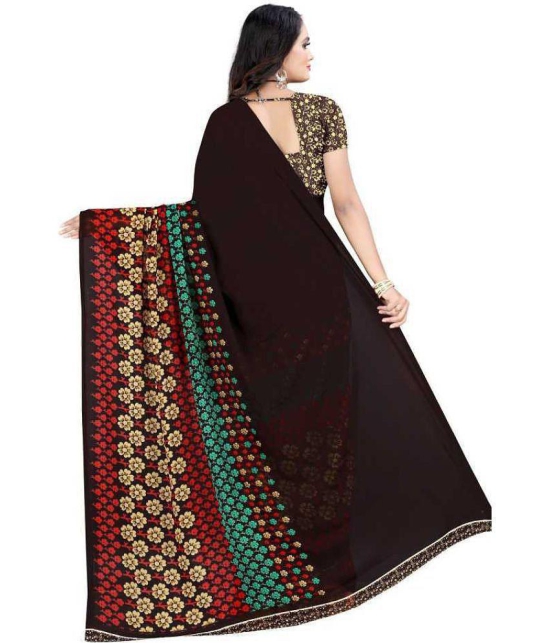 LEELAVATI - Multicolor Georgette Saree With Blouse Piece ( Pack of 2 ) - Multicolor