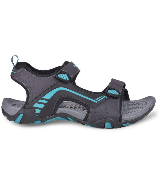 Aqualite - Dark Grey Mens Floater Sandals - None