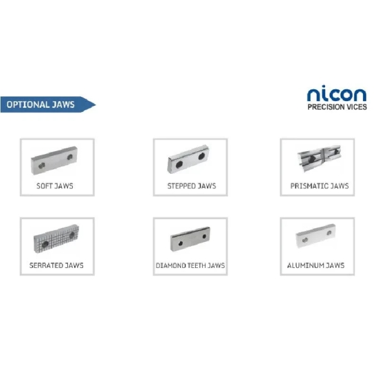 Nicon Precision Milling Machine Vice Fixed Base N-151-150mm