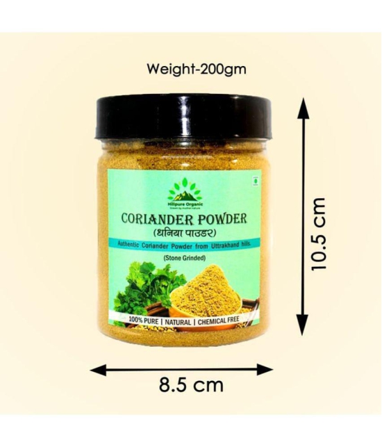 Hillpure Organic - 200 gm Dhaniya (Coriander) ( Pack of 1 )