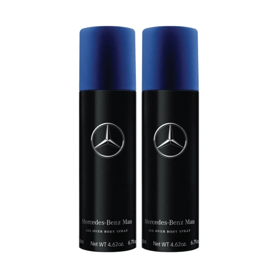 Mercedes-Benz Men Deodorant Spray 200ml (Pack of 2)