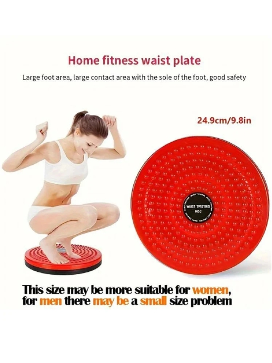 Tummy Twister Abdominal ABS Exerciser Body Toner Fat Buster Oblique Workout Pack of 1, Red