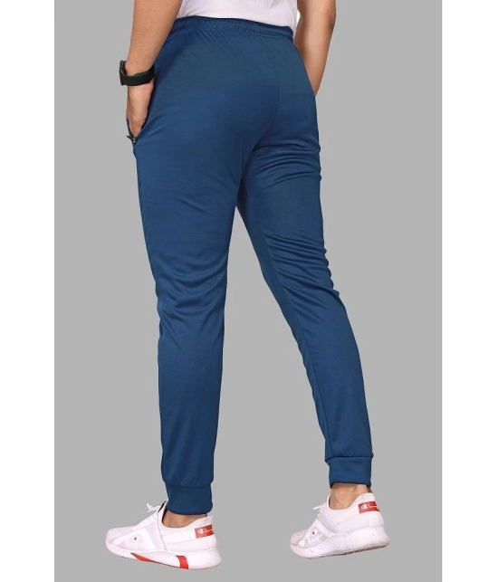 Anand Blue Lycra Mens Joggers ( Pack of 1 ) - None