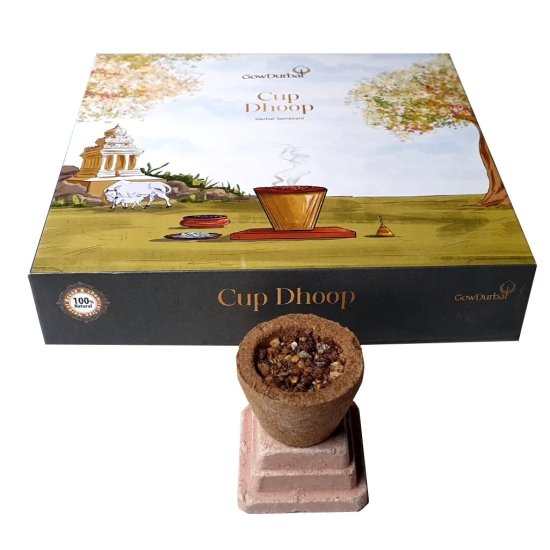 GOWDURBAR SAMBRANI CUP DHOOP (PACK OF 4)