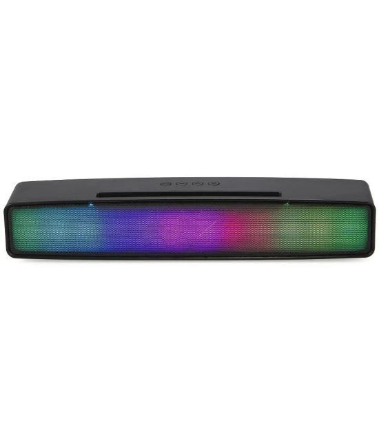 MZ M41 10 W Bluetooth Speaker Bluetooth V 5.0 with SD card Slot Playback Time 6 hrs Black - Black