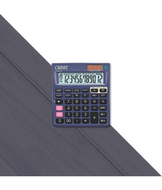 Orpat Check and Correct Desktop Calculators OT-300D PLUS DARK GREY