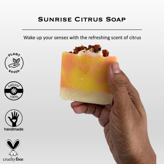 Sunrise Citrus Soap-Pack of 3