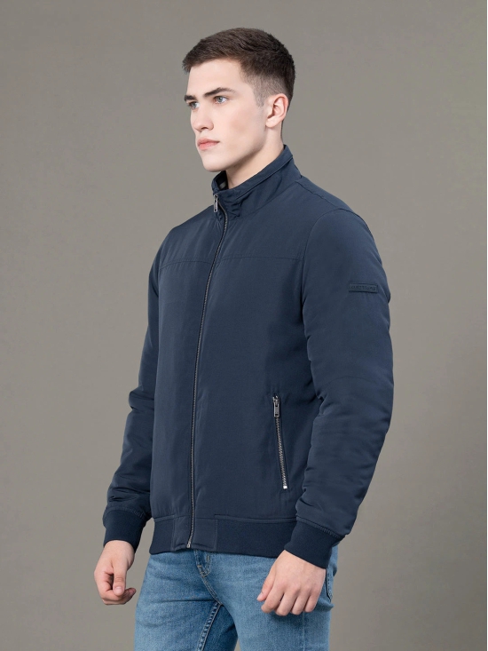 RedTape Stand Collar Bomber Jacket for Men | Classic & Enhanced Comfort