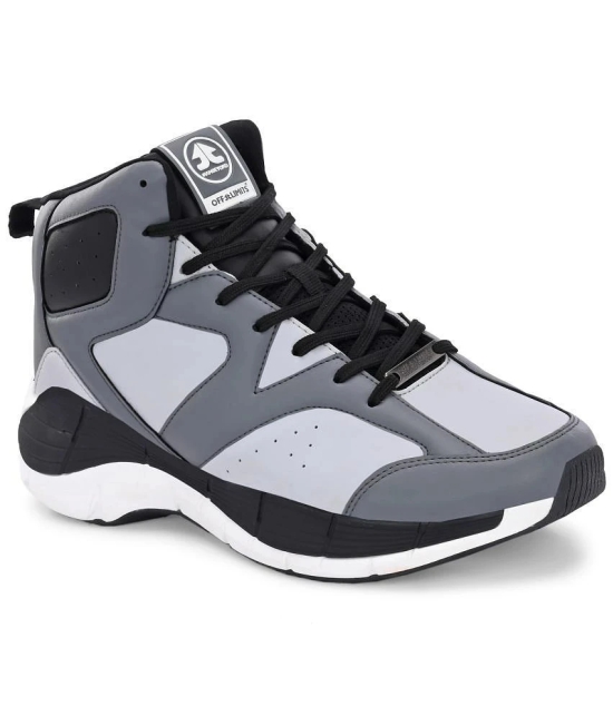 OFF LIMITS RIDER Gray Basketball Shoes - 7