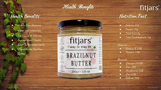 FITJARS Brazil Nut Butter 200 GE