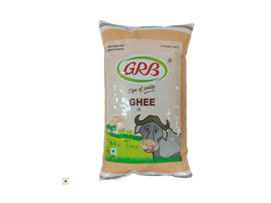 GRB Ghee - GRB Buffalo Ghee-1 Litre Pouch