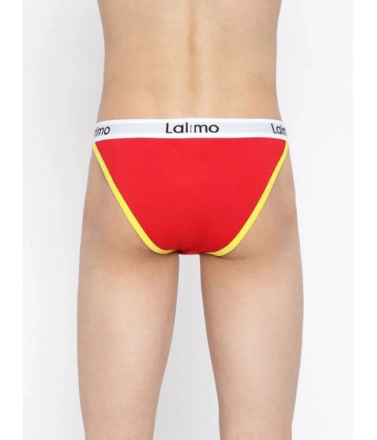 La Intimo Pack of 2 Cotton Mens Bikini ( Multicolor ) - None