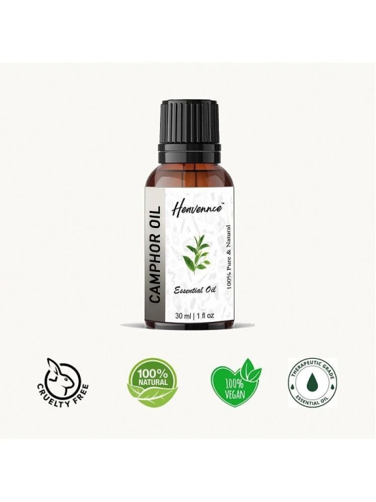 Heavennce Camphor Aromatherapy Essential Oil Aromatic With Dropper 30 mL ( Pack of 1 )