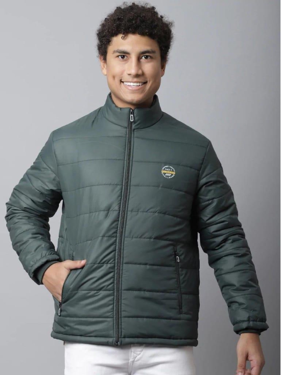 Rodamo Men Striped Windcheater Puffer Jacket