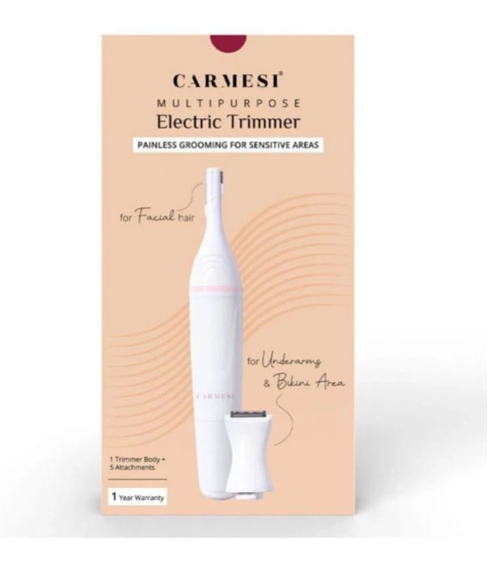 Carmesi Multipurpose Electric Trimmer | Painless Grooming for Sensitive Areas | Face, Underarms, Bikini Area | Pack of 1