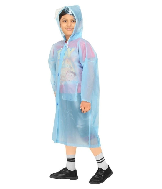 Goodluck Boys Full Sleeve Raincoat - 8 Years