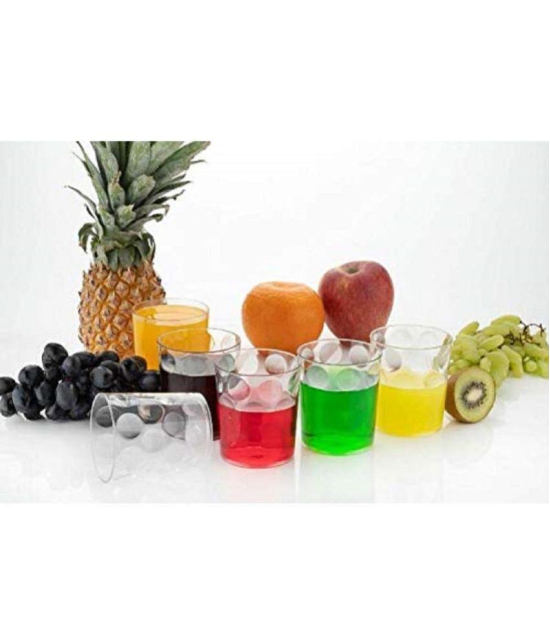 Analog kitchenware - Water/Juice/Wine Plastic Glasses Set 300 ml ( Pack of 6 )