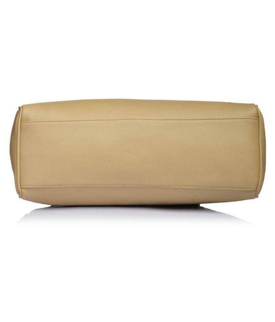 Fostelo Cream P.U. Shoulder Bag - Cream