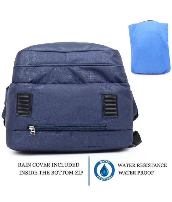 Da Tasche 35 Ltrs Blue Polyester College Bag - Blue